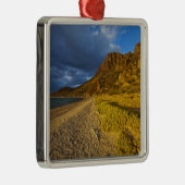 Sturmlicht auf Isla Carmen im Golf Ornament Aus Metall (Rechts)