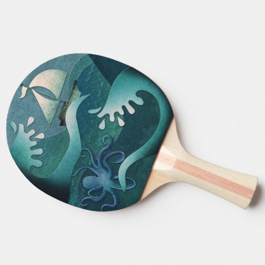 Sturmmeer Tischtennis Schläger (Seitenansicht)