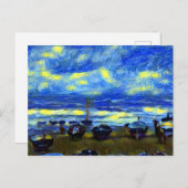 Sturmnachmittag Postkarte (Vorne/Hinten)