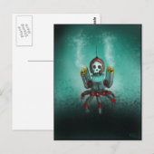 Sturmroboter Postkarte (Vorne/Hinten)