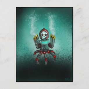 Sturmroboter Postkarte