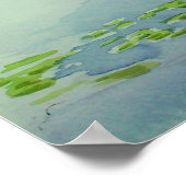 Sturm's Comin's Sommer Wasserfarbe, werde ich lobe Poster (Ecke)