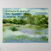 Sturm's Comin's Sommer Wasserfarbe, werde ich lobe Poster (Vorne)