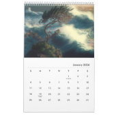 Sturms Embrace: Majestic Torrey Pines Kalender (Jan 2026)