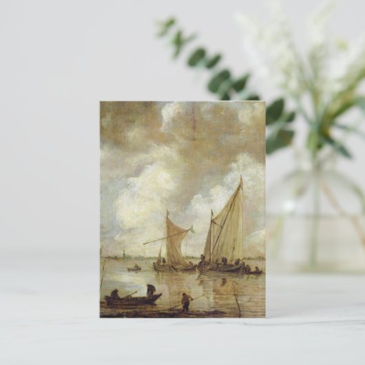 Sturmsaison 1655 postkarte (Stehend Vorderseite)