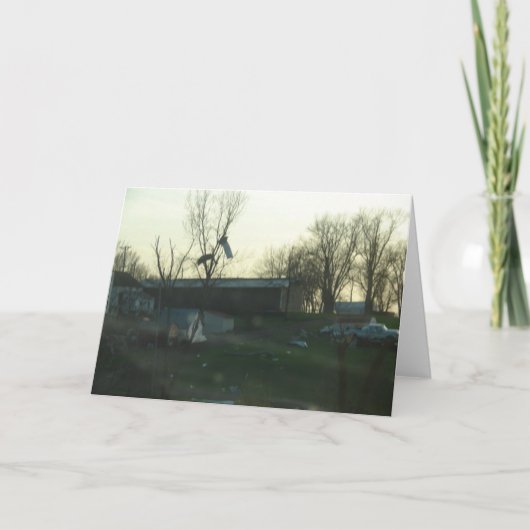 Sturmschaden Karte (Vorderseite)