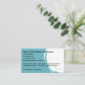 Sturmschutzprodukte und -dienste visitenkarte (Stehend Vorderseite)