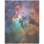 Sturmsee im Lagunennebel in Sagittarius Aufkleber (Vorderseite)