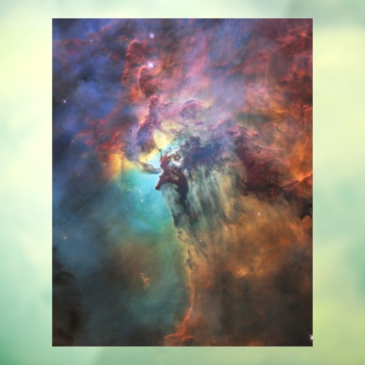 Sturmsee im Lagunennebel in Sagittarius Fensteraufkleber (Blatt 3)