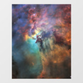 Sturmsee im Lagunennebel in Sagittarius Fensteraufkleber (Blatt)