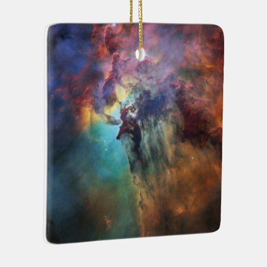 Sturmsee im Lagunennebel in Sagittarius Keramikornament (Rechts)