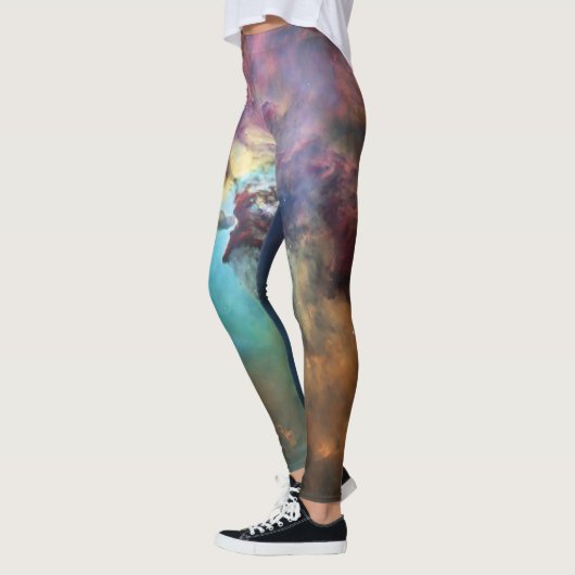 Sturmsee im Lagunennebel in Sagittarius Leggings (Links)
