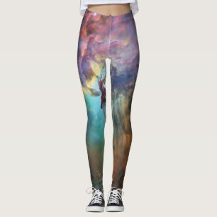 Sturmsee im Lagunennebel in Sagittarius Leggings