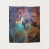 Sturmsee im Lagunennebel in Sagittarius Wandteppich (Vorderseite)