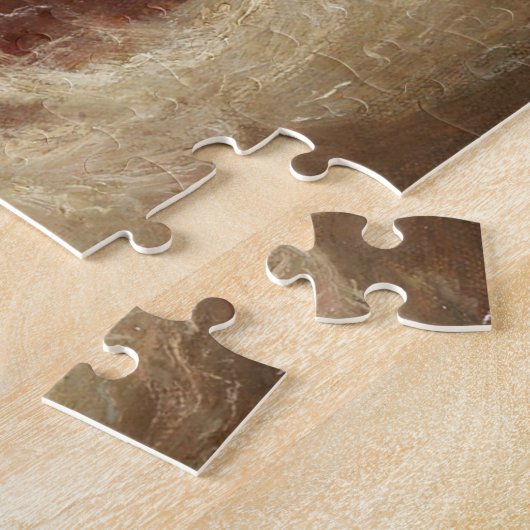 Sturmsee mit Schiffswrack (von Marcus Larson) Puzzle (Seite)