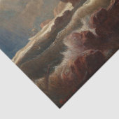 Sturmsee mit Schiffswrack (von Marcus Larson) Seidenpapier (Detail)