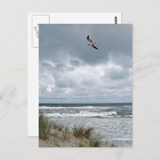 Sturmsee Postkarte (Vorne/Hinten)