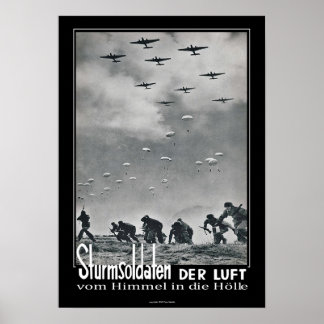 Sturmsoldat der Luft Poster