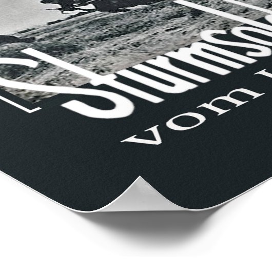 Sturmsoldat der Luft Poster (Ecke)