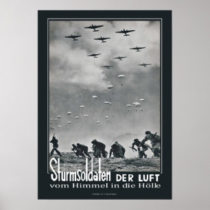 Sturmsoldat der Luft Poster