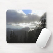 Sturmtag über den Bergen... Mousepad (Mit Mouse)