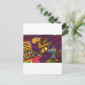 Sturmtaucher Postkarte (Stehend Vorderseite)