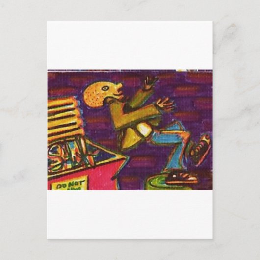 Sturmtaucher Postkarte (Vorderseite)