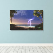 Sturmtide Leinwanddruck (Insitu (Holzboden))