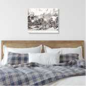 Stürmung von Monterey Leinwanddruck (Insitu (Schlafzimmer))