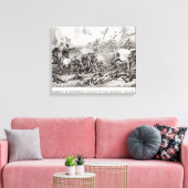 Stürmung von Monterey Leinwanddruck (Insitu (Wohnzimmer))