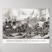 Stürmung von Monterey Poster (Vorne)