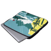 Sturmwatch: Insel Majestät Laptopschutzhülle (Vorne Knopf)