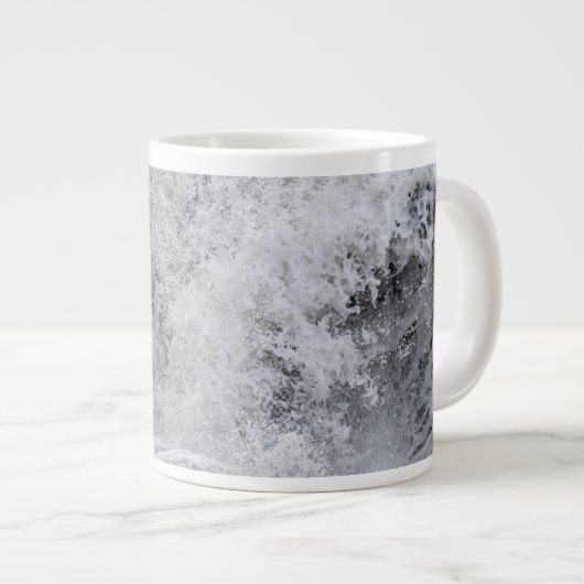 Sturmwelle Jumbo-Tasse (Vorderseite Rechts)