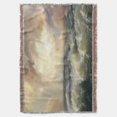 Sturmwellen im Ozean Decke (Vorderseite Vertikal)