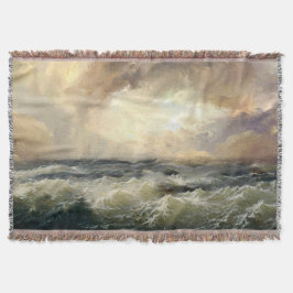 Sturmwellen im Ozean Decke