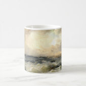 Sturmwellen im Ozean Kaffeetasse (Mittel)