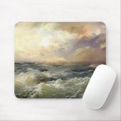 Sturmwellen im Ozean Mousepad (Mit Mouse)