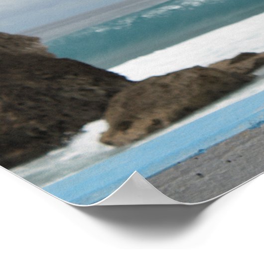 Sturmwellen Poster (Ecke)