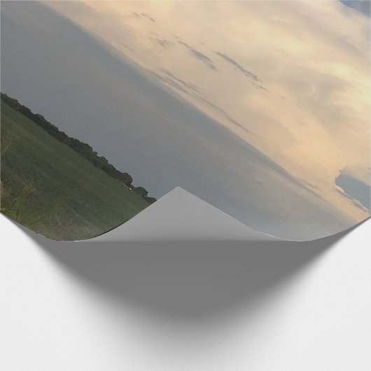Sturmwolke Geschenkpapier (Ecke)