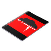 Sturmwolke Notizblock (Linke Seite)