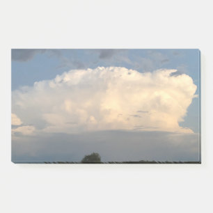 Sturmwolke Post-it Klebezettel