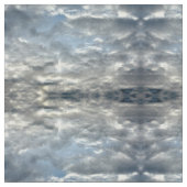 Sturmwolken Abstrakt Stoff (Nahaufnahme)