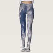 Sturmwolken bilden sich auf einzigartigen Leggings (Vorderseite)