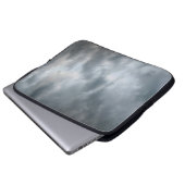 Sturmwolken brechen laptopschutzhülle (Vorne Knopf)