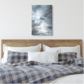 Sturmwolken brechen leinwanddruck (Insitu (Schlafzimmer))
