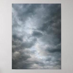Sturmwolken brechen poster