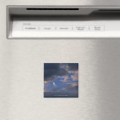 Sturmwolken gegen den blauen Himmel Magnet (In Situ (Geschirrspüler))