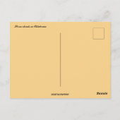 Sturmwolken in Oklahoma Postkarte (Rückseite)