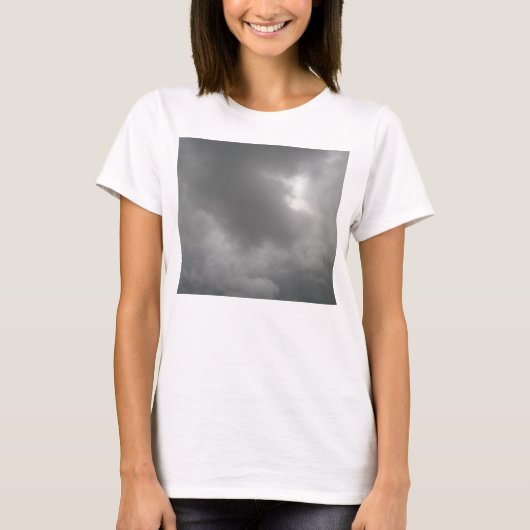 Sturmwolken Ladys T Shirt (Vorderseite)