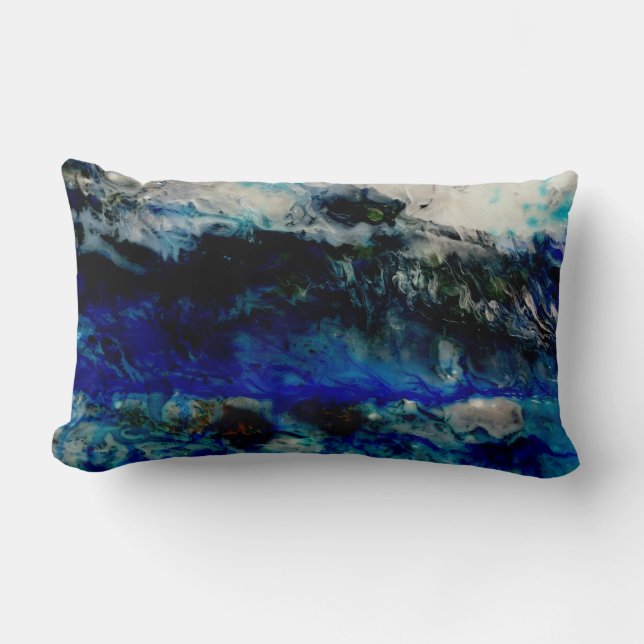 Sturmwolken Lendenkissen (Vorderseite)